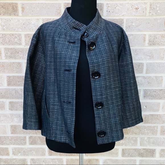 Michael Kors Button Swing Jacket - Picture 2 of 8